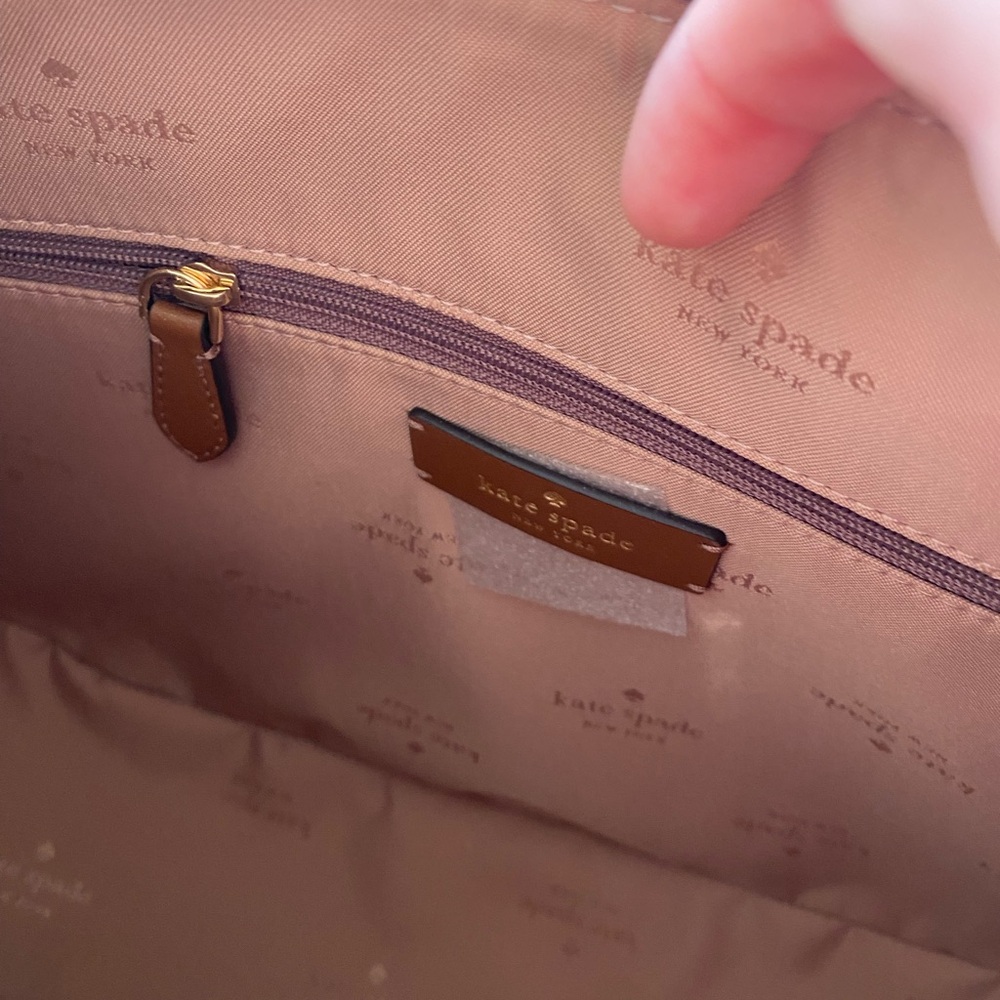 Kate Spade Kayla Large Shoulder Bag Brown - Picture 10 of 12